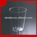 Disposable plastic tea cup wine glass wholesale